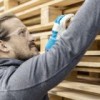 SAUER Очки защитные цвет линз: бесцветный цвет оправы: синий 