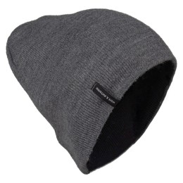 Шапка Brodeks Light Bicolor черный-серый