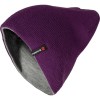Шапка Brodeks Light Bicolor фиолетовый-серый