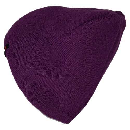 Шапка Brodeks Light Bicolor фиолетовый-серый