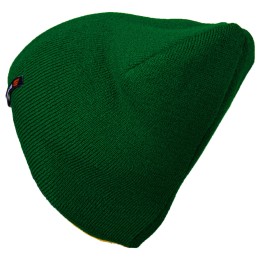 Шапка Brodeks Light Bicolor зеленый-желтый