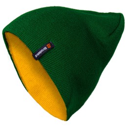 Шапка Brodeks Light Bicolor зеленый-желтый