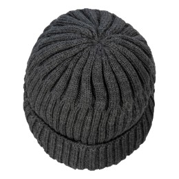 Шапка Brodeks Regular Fleece Lining т.серый