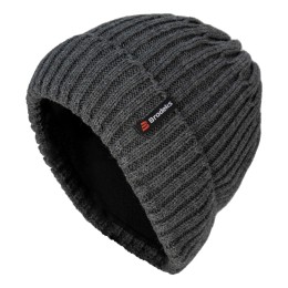 Шапка Brodeks Regular Fleece Lining т.серый