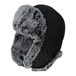 Шапка-ушанка Brodeks KM 109, черная