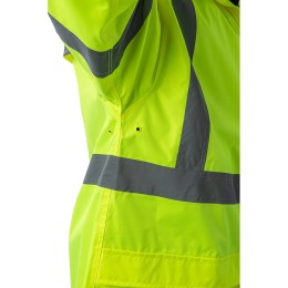 Сигнальный плащ-дождевик Brodeks KS252, желтый
