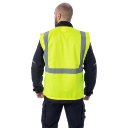 Сигнальный жилет Brodeks KM125, желтый