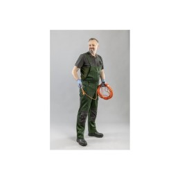 URFT Сорочка поло темно-зеленая/темно-серая 