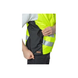 Утепленный мультизащитный жилет Brodeks MW 18-05, желтый/черный