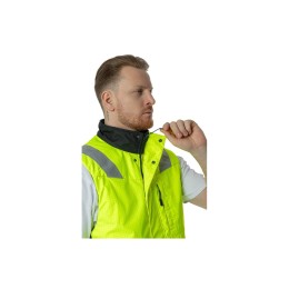 Утепленный мультизащитный жилет Brodeks MW 18-05, желтый/черный