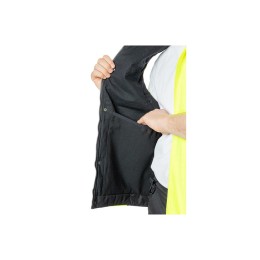 Утепленный мультизащитный жилет Brodeks MW 18-05, желтый/черный