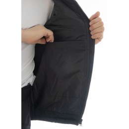 Утепленный жилет Brodeks KW 101, черный