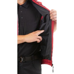 Утепленный жилет Brodeks KW 101, красный