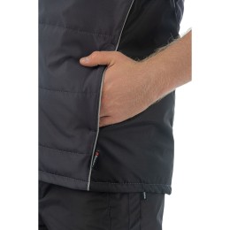 Утепленный жилет Brodeks KW 101, серый
