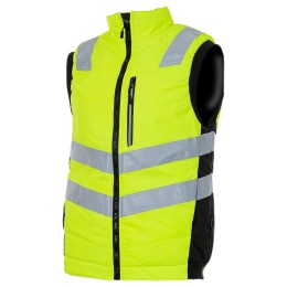 Утепленный жилет Brodeks KW 111, желтый/черный