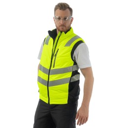 Утепленный жилет Brodeks KW 111, желтый/черный