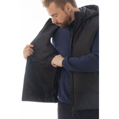 Утепленный жилет Brodeks KW 112, черный