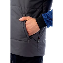 Утепленный жилет Brodeks KW 112, серый