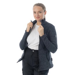 Женская флисовая толстовка Brodeks KS 244 cation, серый