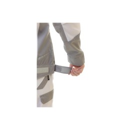 Женская летняя куртка Brodeks KS 228, белый/серый