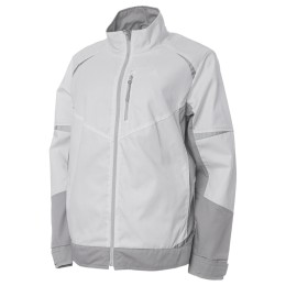 Женская летняя куртка Brodeks KS 228, белый/серый
