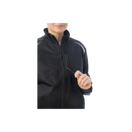 Женская летняя куртка Brodeks KS 228, черный