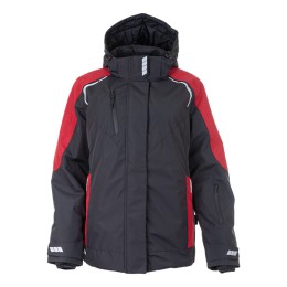 Женская зимняя куртка Brodeks KW 208, черный/красный