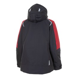 Женская зимняя куртка Brodeks KW 208, черный/красный