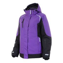 Женская зимняя куртка Brodeks KW208 фиолетовая 