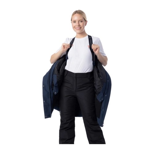 Женская зимняя куртка-парка Brodeks KW 258, синий