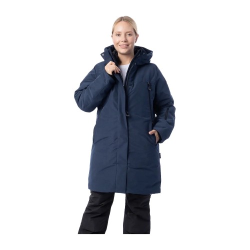 Женская зимняя куртка-парка Brodeks KW 258, синий