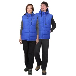 Жилет "ЗОДИАК" васильковый