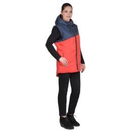 Жилет СИРИУС-ЭЛЬБРУС красный с темно-синим