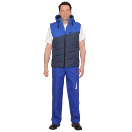 Жилет СИРИУС-ЭЛЬБРУС синий с васильковым