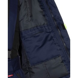 Жилет СИРИУС-ФАВОРИТ мужской, темно-синий с васильковым