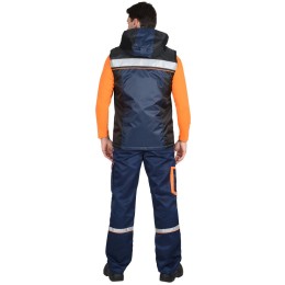 Жилет СИРИУС-ПРАКТИК синий с черным