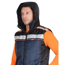 Жилет СИРИУС-ПРАКТИК синий с черным