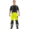 Зимние сигнальные брюки Brodeks KW 308, черный/желтый
