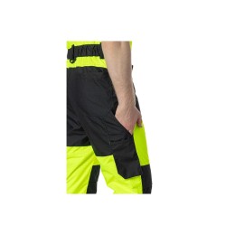 Зимний мультизащитный полукомбинезон Brodeks MW48-83В, желтый/черный