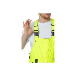 Зимний мультизащитный полукомбинезон Brodeks MW48-83В, желтый/черный