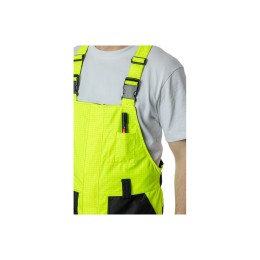 Зимний мультизащитный полукомбинезон Brodeks MW48-83В, желтый/черный