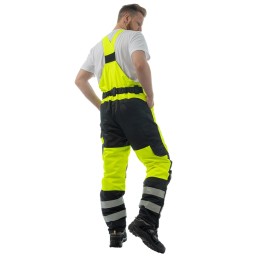 Зимний полукомбинезон Brodeks KW 406, желтый/черный