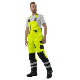 Зимний полукомбинезон Brodeks KW 406, желтый/черный