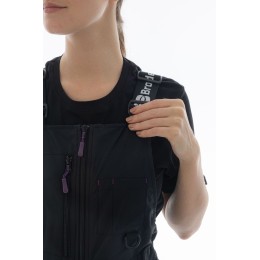 Зимний полукомбинезон женский Brodeks KW 408, черный