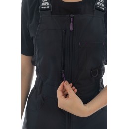 Зимний полукомбинезон женский Brodeks KW 408, черный