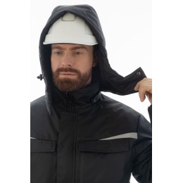 Зимний рабочий костюм Brodeks KW603, черный