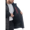 Зимняя куртка Brodeks KW 231, серый/черный