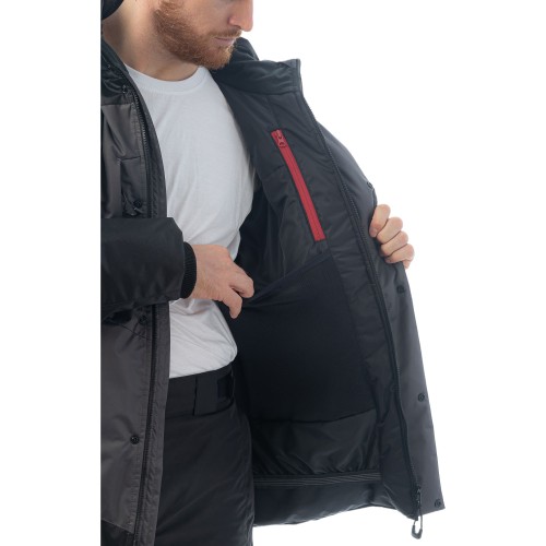 Зимняя куртка Brodeks KW 231, серый/черный