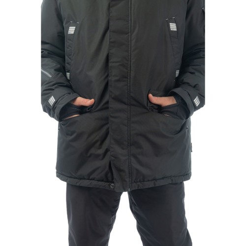 Зимняя куртка-парка Brodeks KW 204, черный 