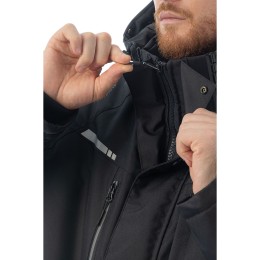 Зимняя куртка-парка Brodeks KW 215, черный 